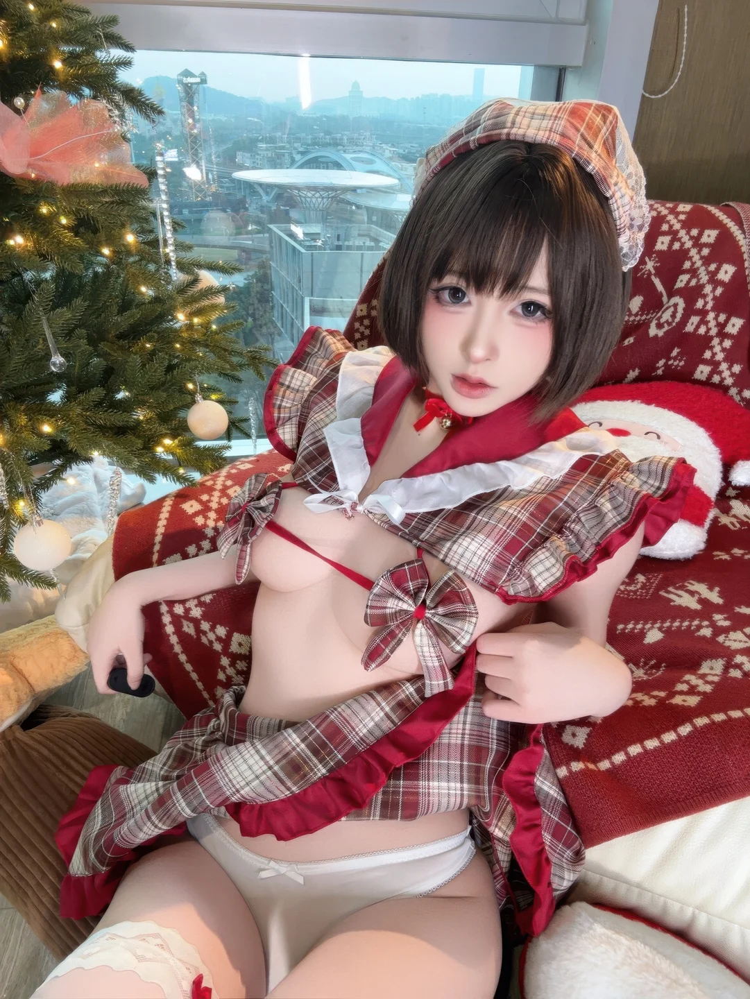 清水由乃 - No.092 圣诞小蛋糕 [44P,1V-174MB] tg@simisebaisi 【丝足阁】017.webp